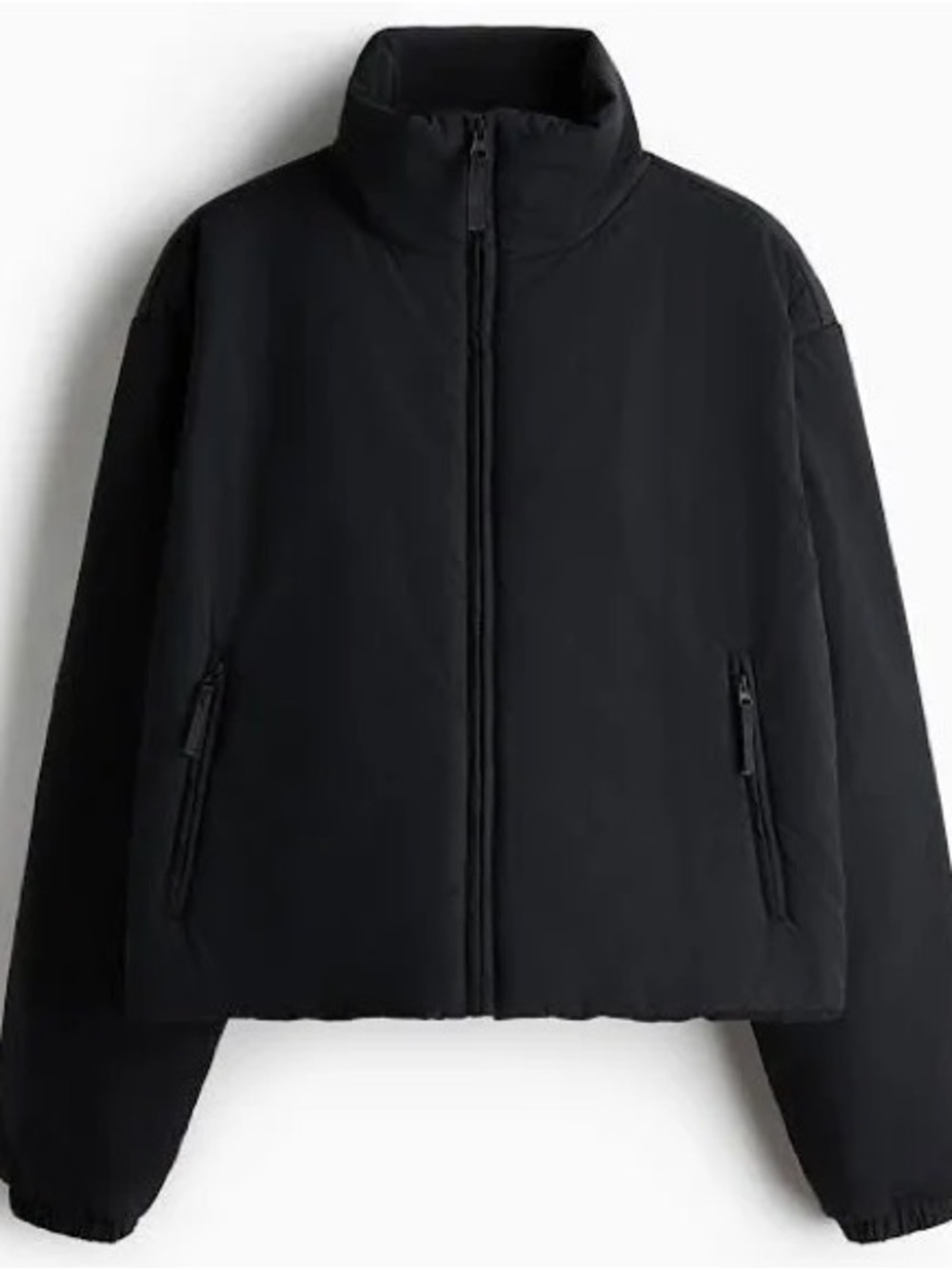 New H&M Black Move Puff Jacket - Picture 1 of 3